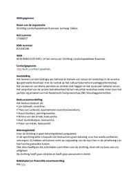 ANBI Gegevens SlaBox