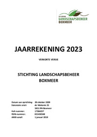Jaarrekening SlaBox 2023