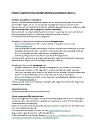 Regeling onkosten en geleden schade